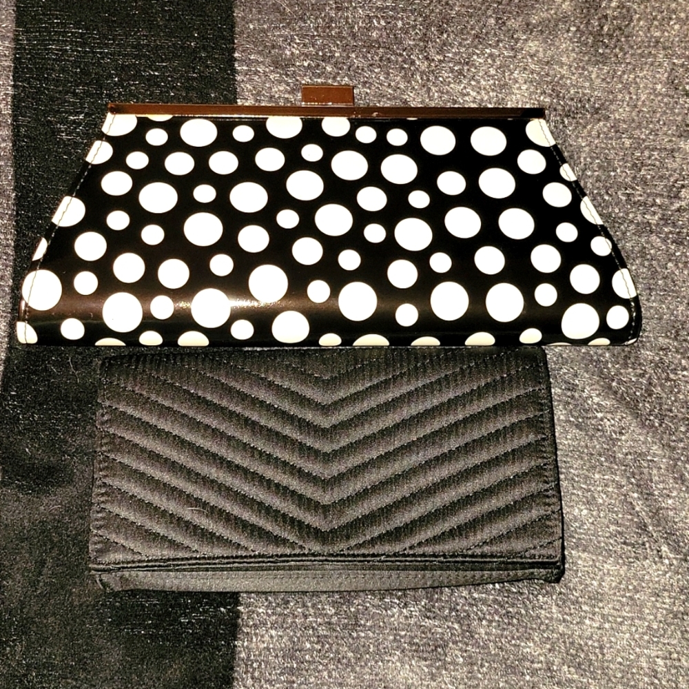 2 Neiman Marcus Handbags Clutches Purses Evening Bagsl